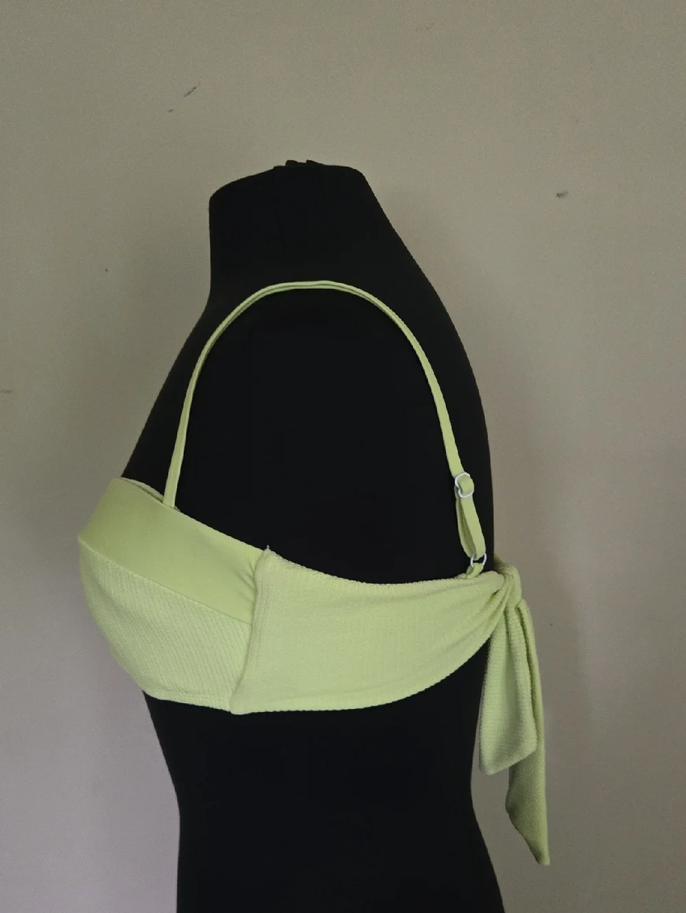Sanctuary V-Wire Lime Green Bikini Top